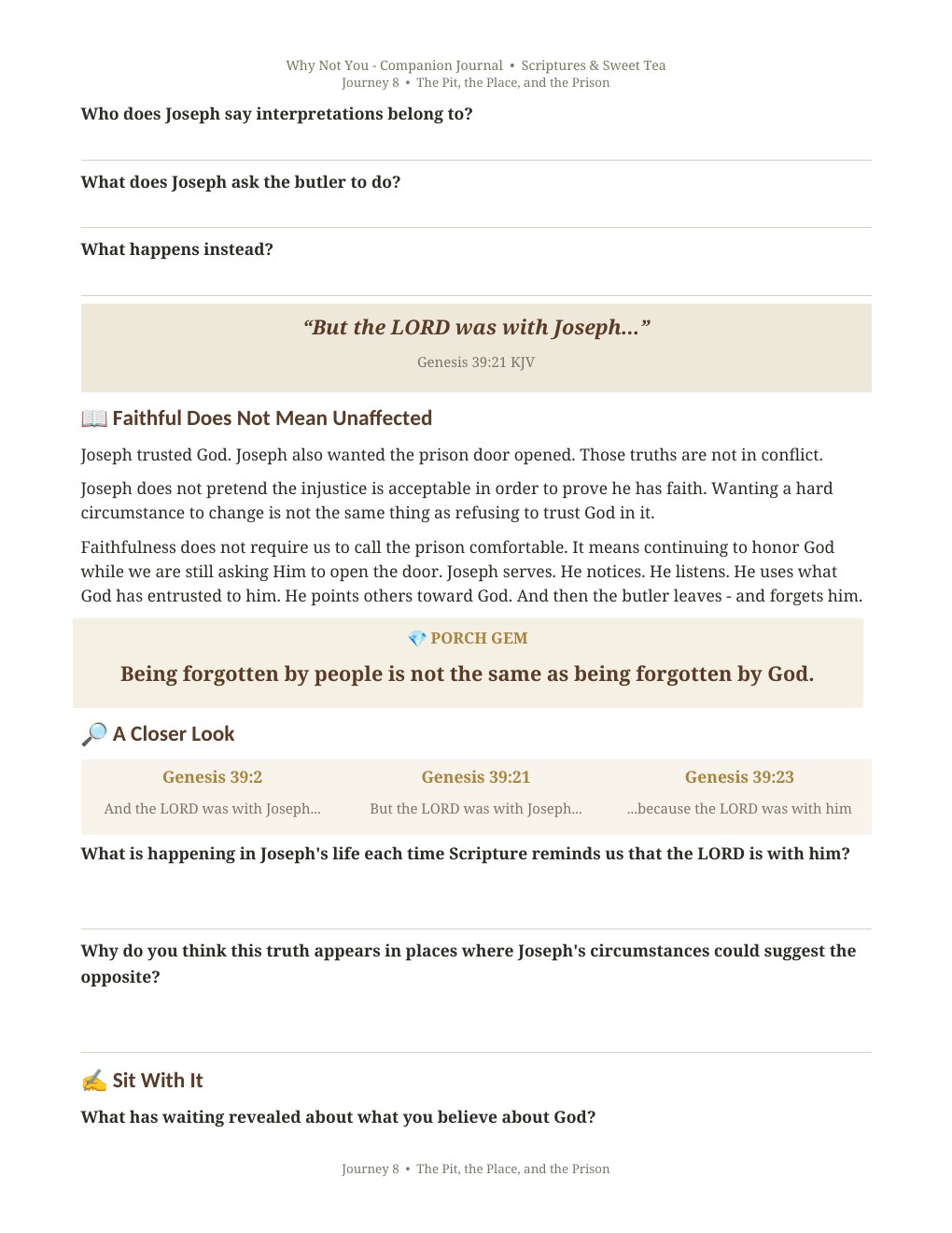 Journey 8: The Pit, the Place, and the Prison page 10