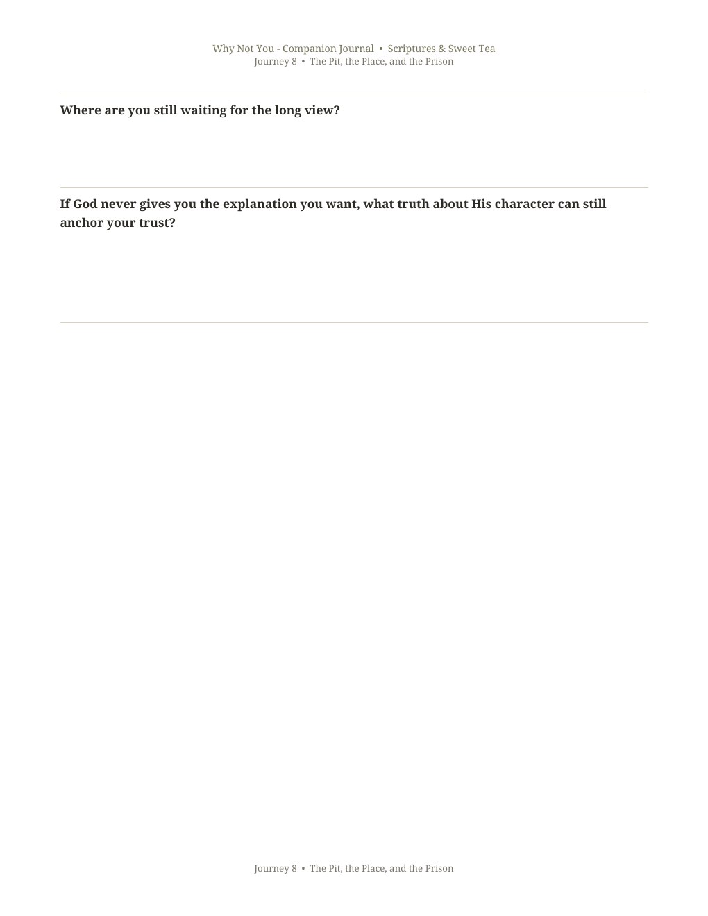 Journey 8: The Pit, the Place, and the Prison page 21