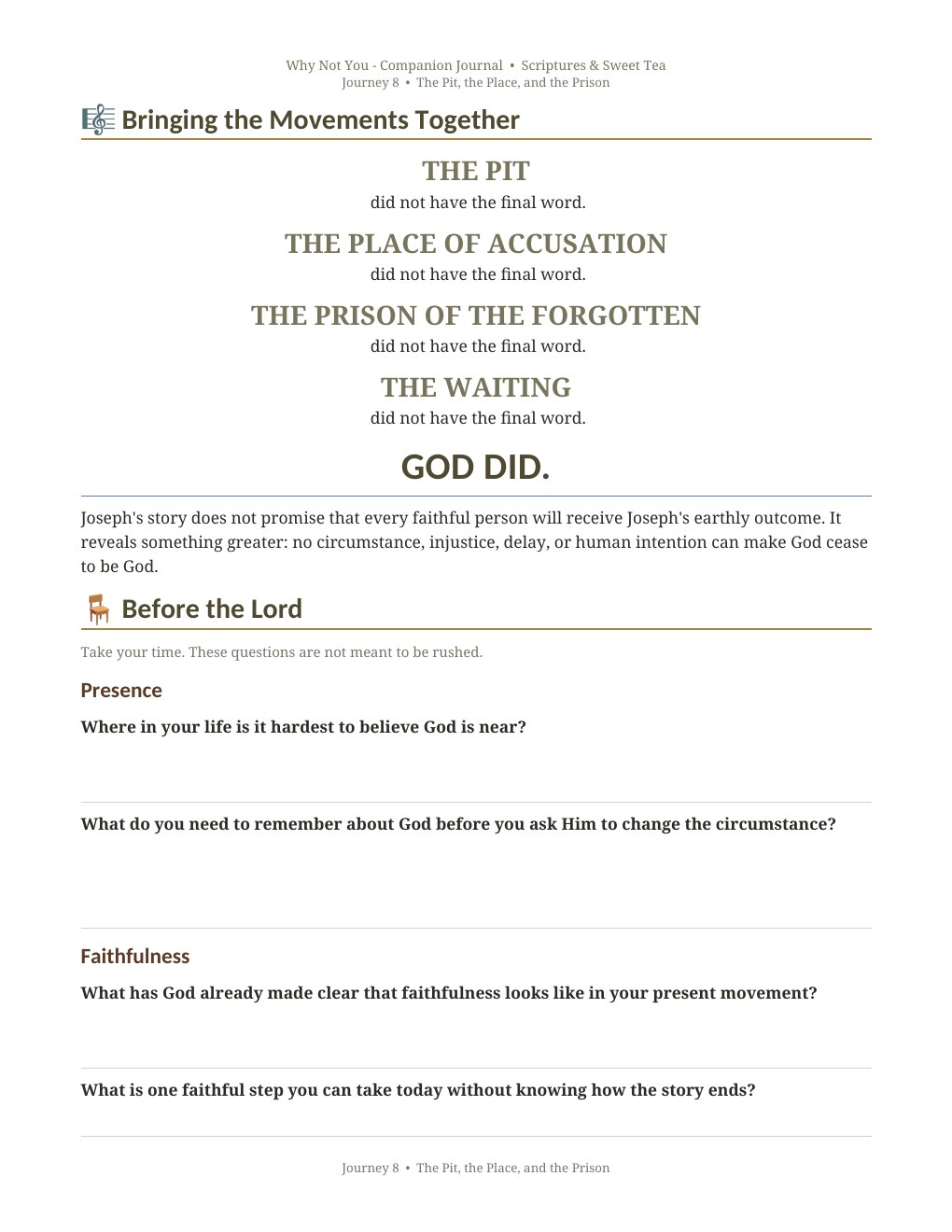 Journey 8: The Pit, the Place, and the Prison page 22