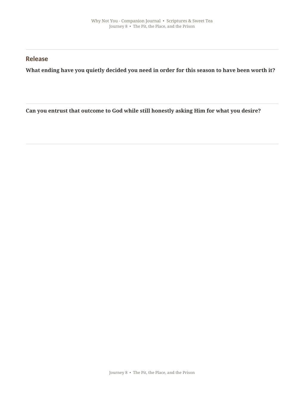 Journey 8: The Pit, the Place, and the Prison page 23