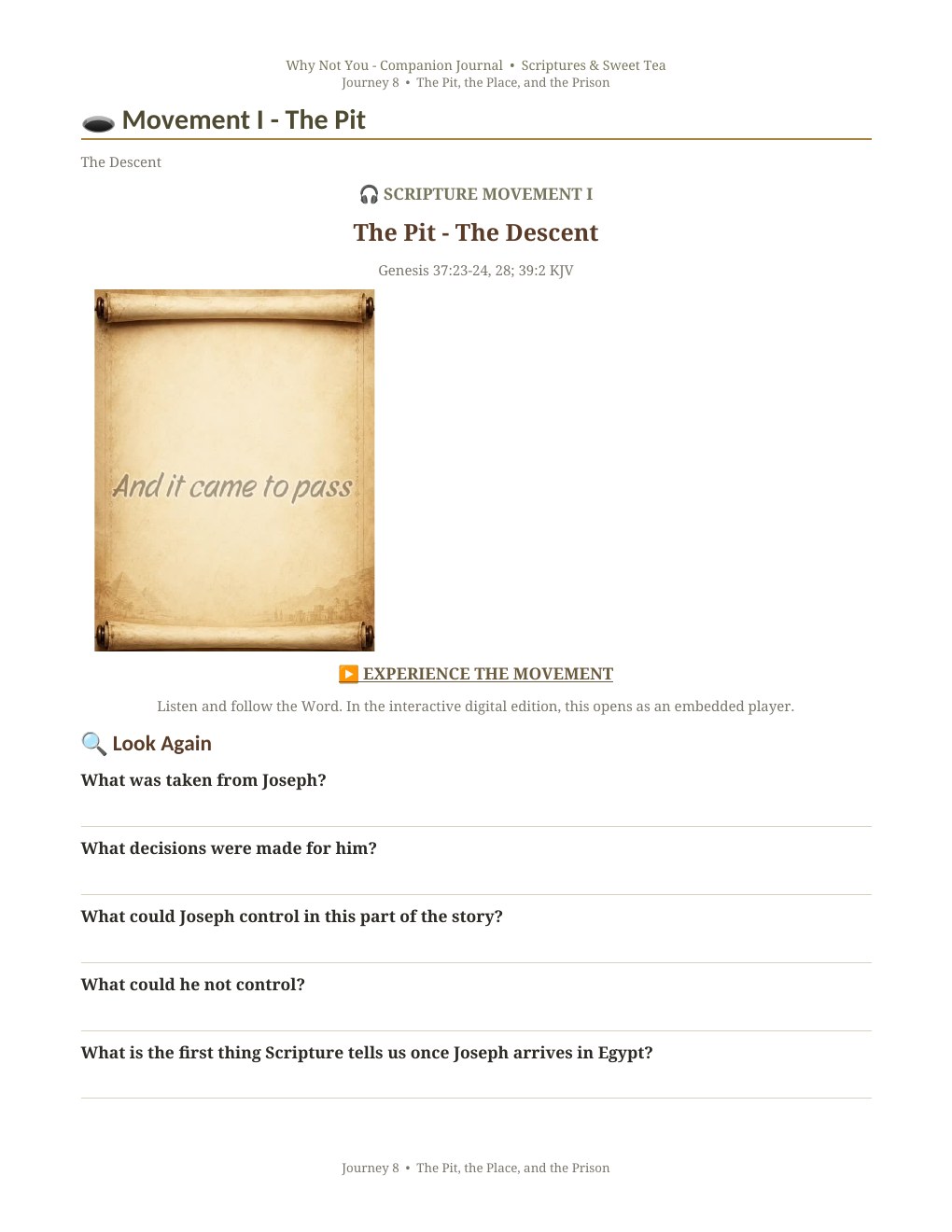 Journey 8: The Pit, the Place, and the Prison page 5